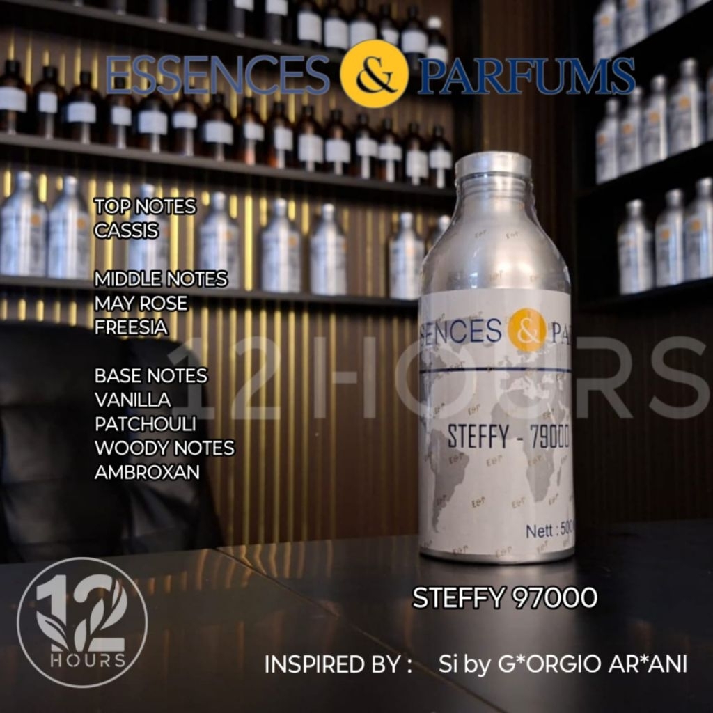 Bibit parfum Murni Essences&parfum " STEFFY " grade A  repack  50gr dan 100gr