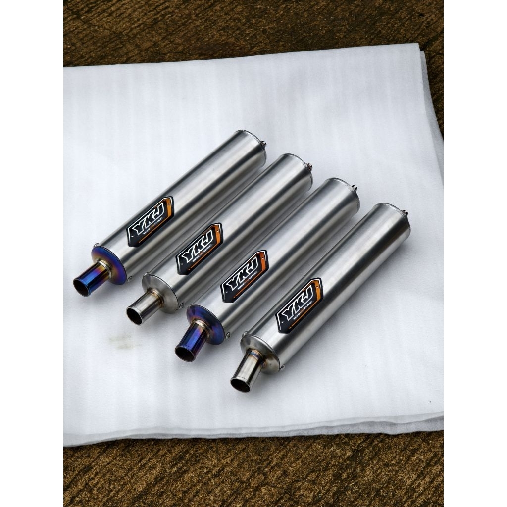 Silencer Knalpot Ninja 2tak Ninja R RR SS Alumunium Pro Original YKJ Racing