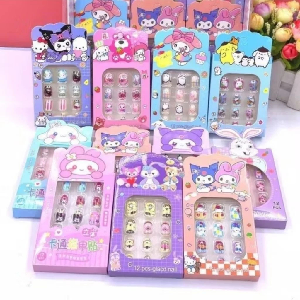 KUKU PALSU ANAK ANAK KARAKTER KUKU PALSU MOTIF MIX ANAK ANAK KUKU PALSU ANAK SANDRIO