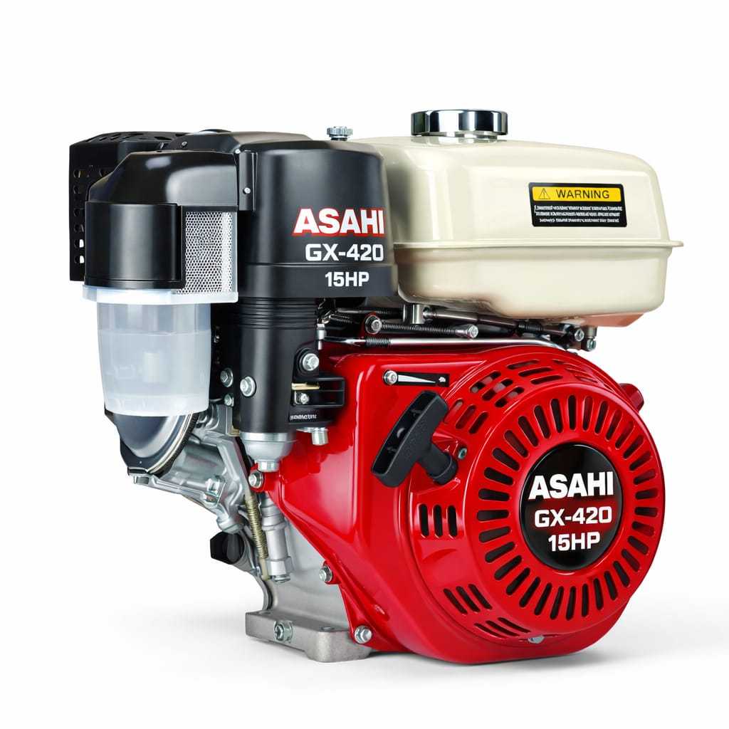 ENGINE JEPANG ASAHI GX-420 MESIN PENGGERAK SERBAGUNA GX-420 15HP ENGINE PENGGERAK 15PK JAPAN STANDAR