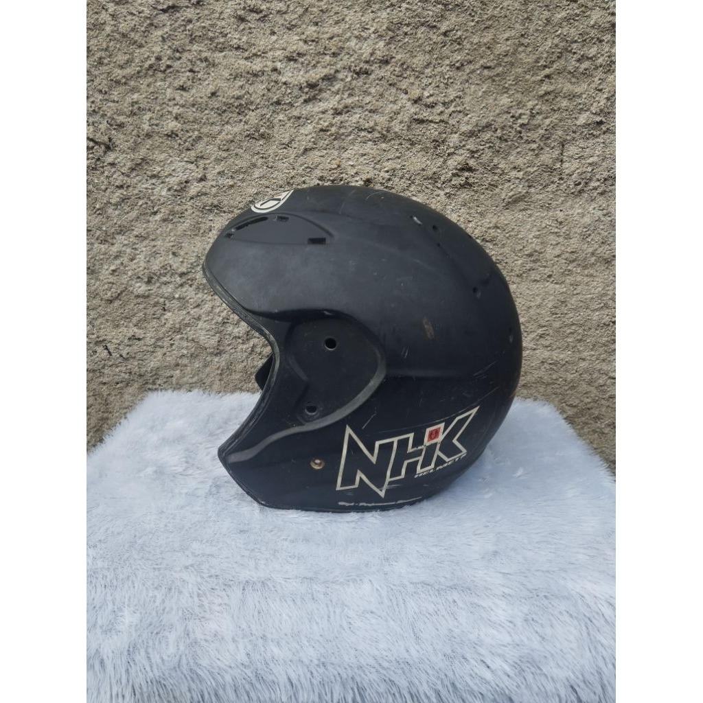 Batok Shell Helm Nhk R6 Hitam Doff Original