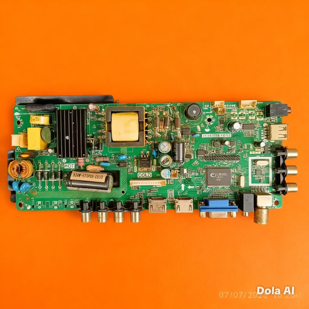 Mb mobo mainboard asli cabutan led tv televisi COOCAA 32E89 original
