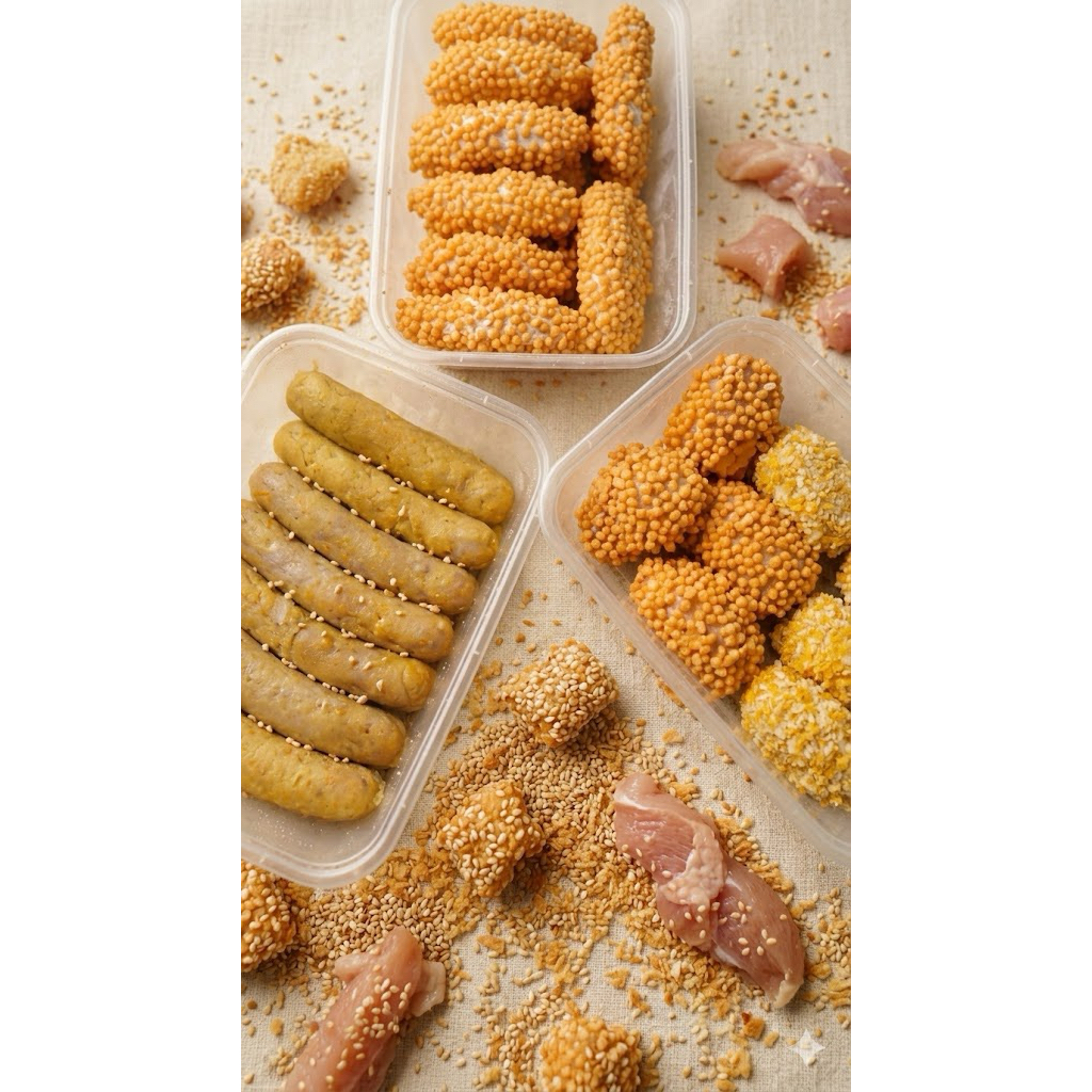 nugget homemade non MSG sosis homemade