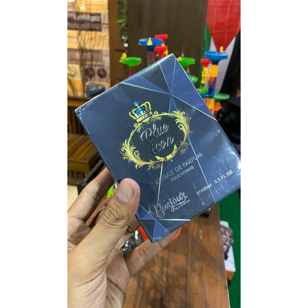 Parfum bonjour blue icon