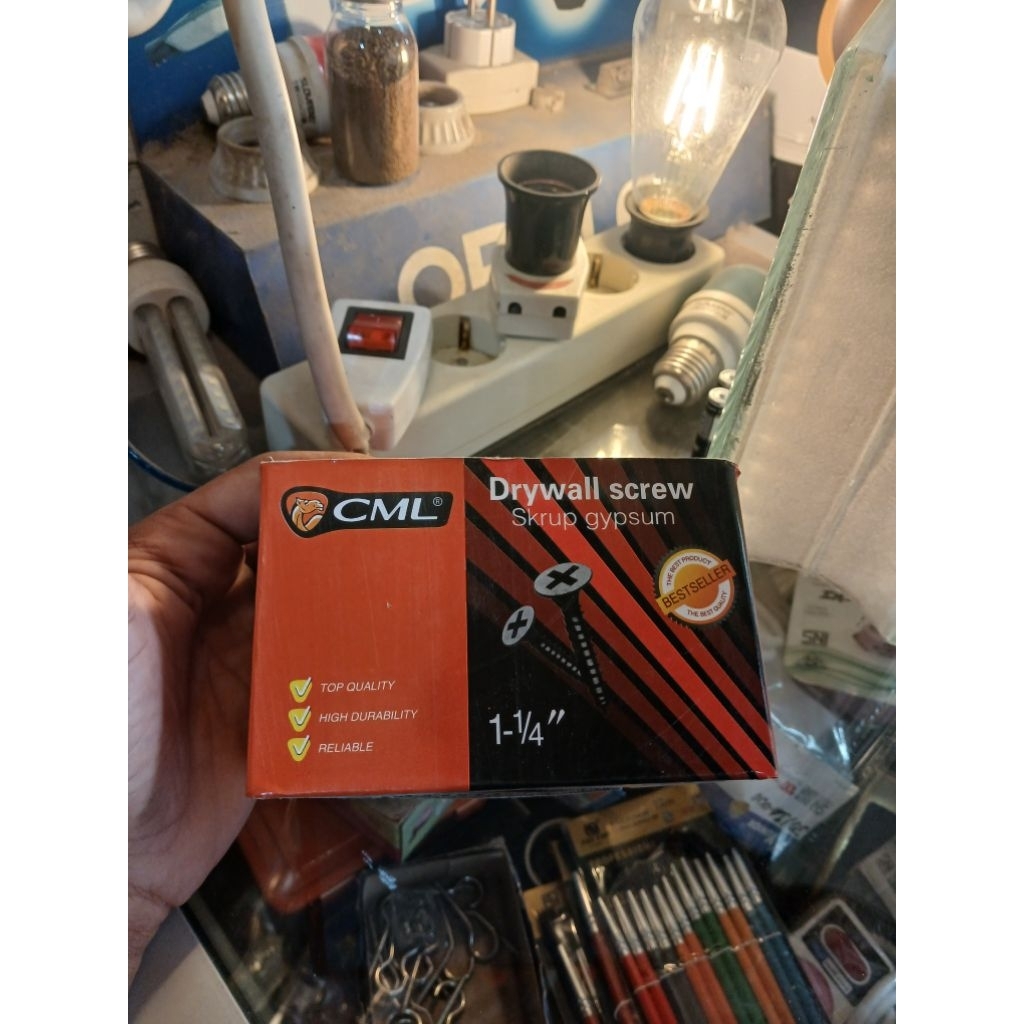 Skrup gypsum Drywall Screw / Skrup 6×1-¼ (3cm)