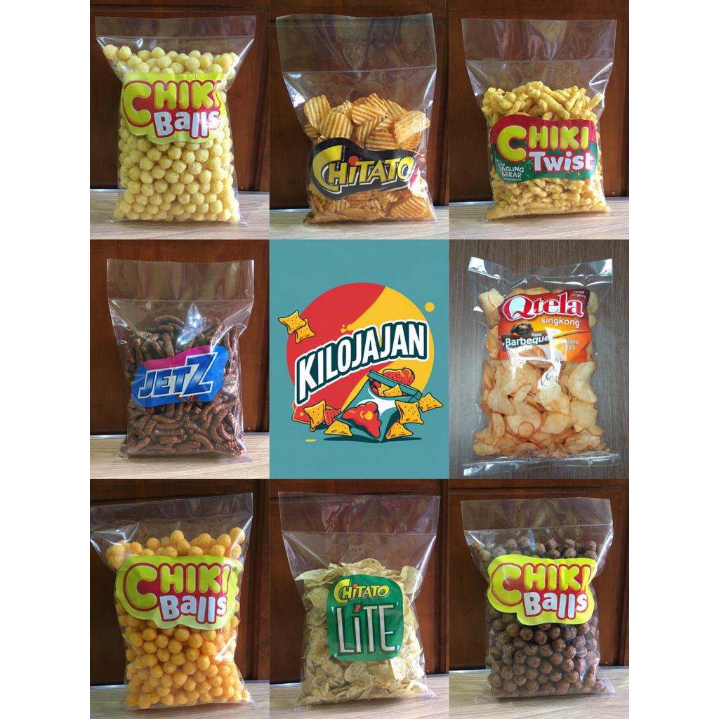 Jajan Kiloan Murah 250 Gram | Snack Branded Kiloan