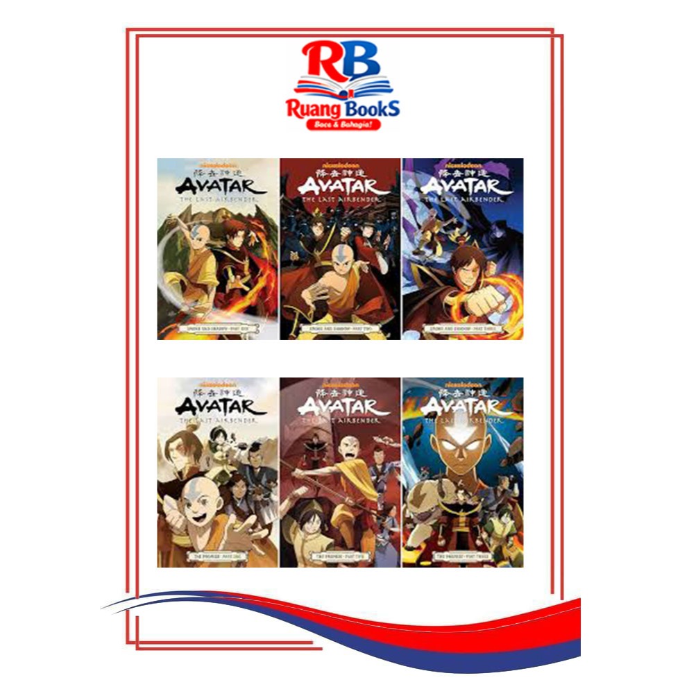 Komik Manga Avatar: The Last Airbender Complete Series (English)