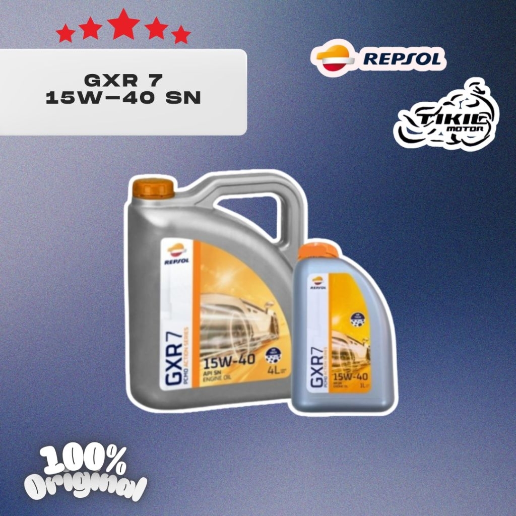OLI REPSOL GXR 7 15W-40 SN