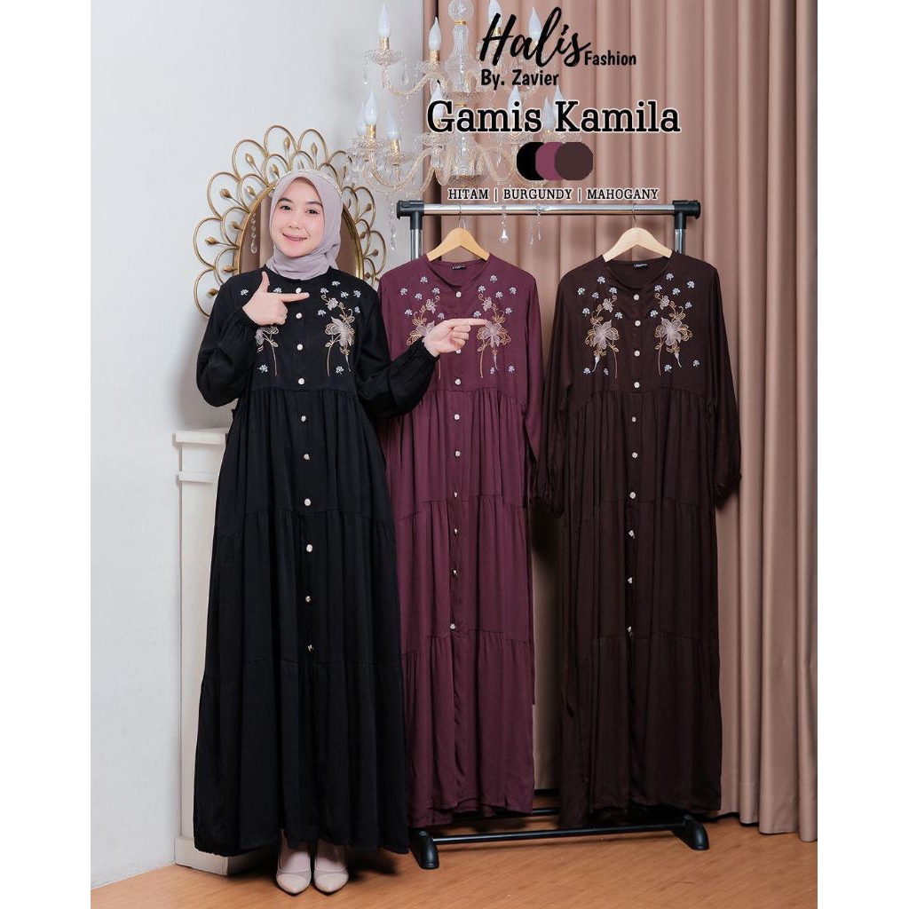 GAMIS KAMILA BY ZAVIER HALIS FASHION