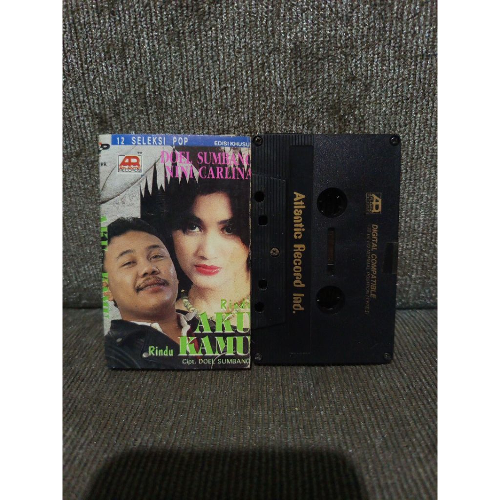 kaset pita doel sumbang & nini carlina - rindu aku rindu kamu