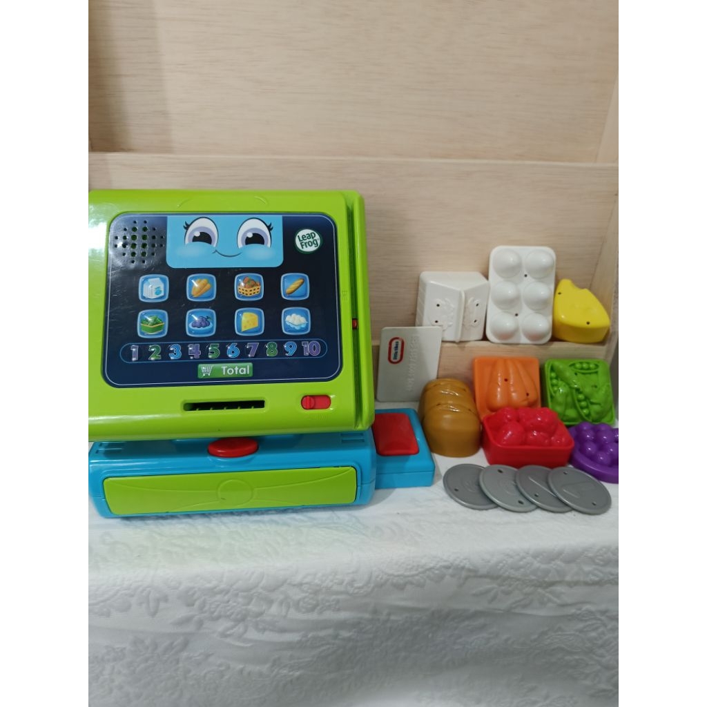 elcerià mainan prelove Mainan kasir leapfrog mainan edukasi balita
