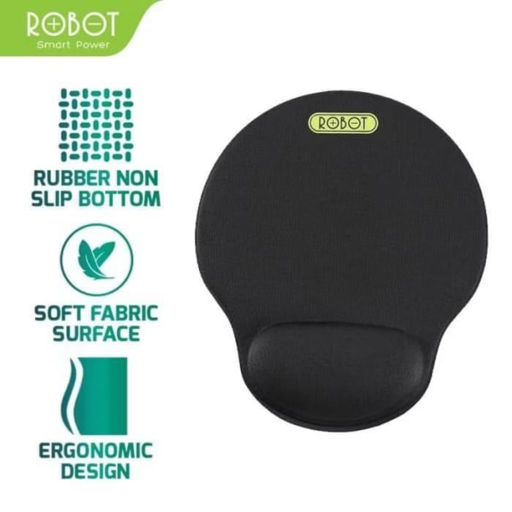 ROBOT RP02 Mousepad Anti Slip With Ergonomoic wrist Original