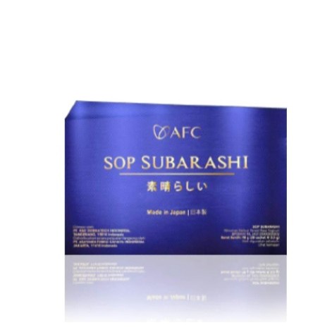 Afc Sop Subarashi Original 1 Box Isi 28 Sachet SUBARASHI GOLD