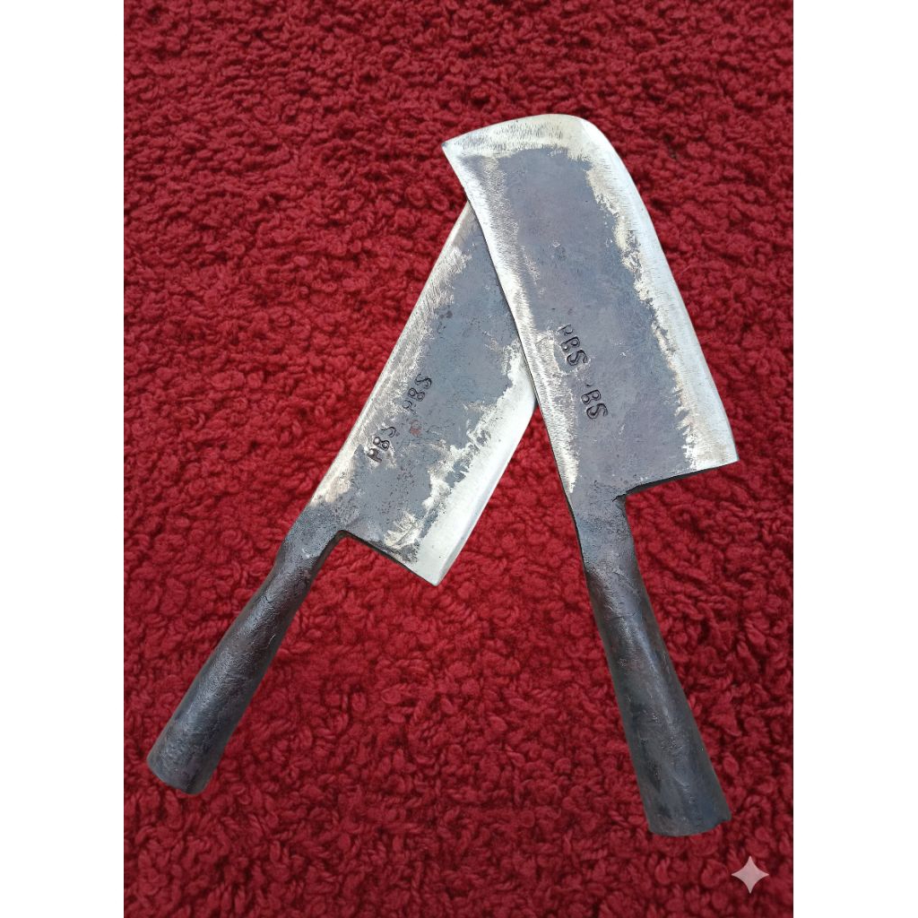 Golok Cincang Tulang Sapi Super Tajam Baja Asli- Pisau Jagal Cacah Tulang Besar & Daging