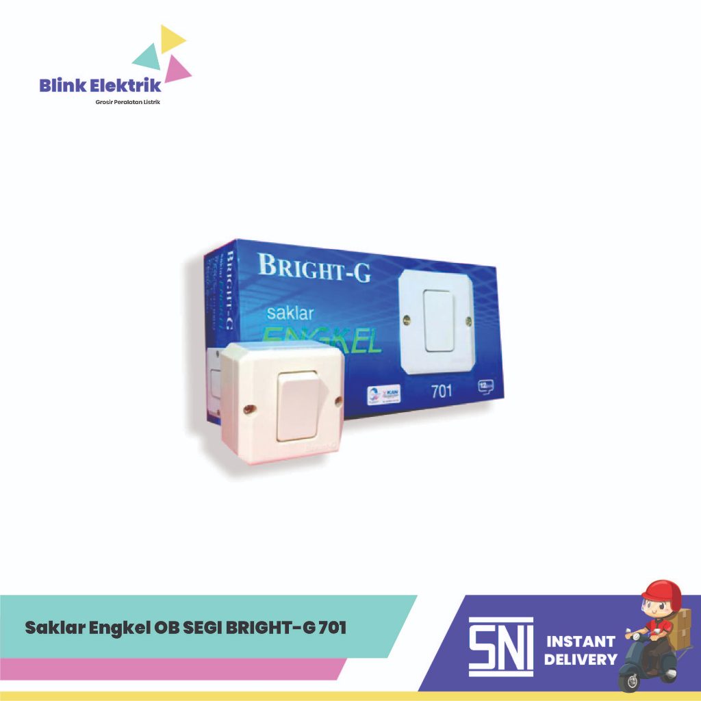 Saklar Engkel OB SEGI BRIGHT-G 701 / pcs