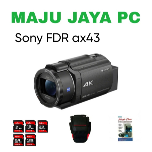 SONY FDR-AX43A UHD 4K HANDYCAM CAMCORDER /  SONY FDR-AX43 UHD 4K HANDYCAM CAMCORDER