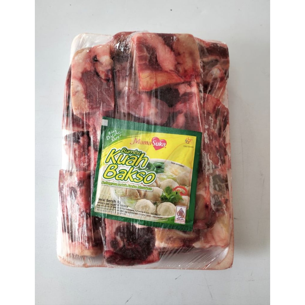 tetelan daging sapi 500gr 1kg tanpa tulang halal murah bandung
