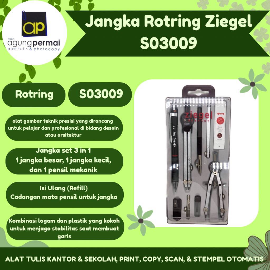Jangka Rotring Ziegel S03009