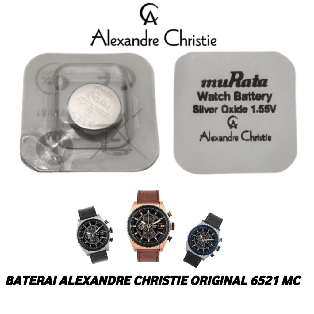 Baterai Alexandre Christie original 6521 MC