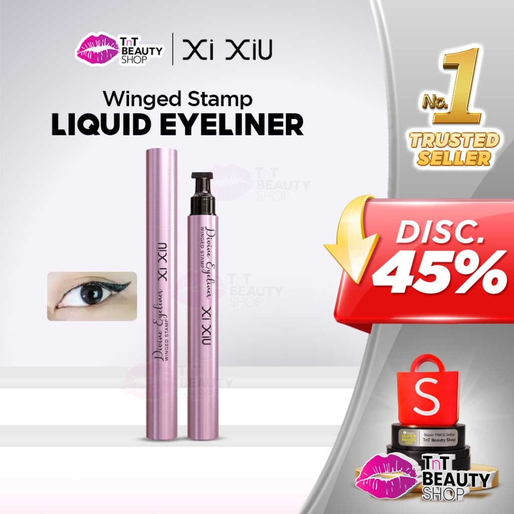 Xixiu Divine Liquid Eyeliner Pen With Stamp Black | Tnt Beauty Shop