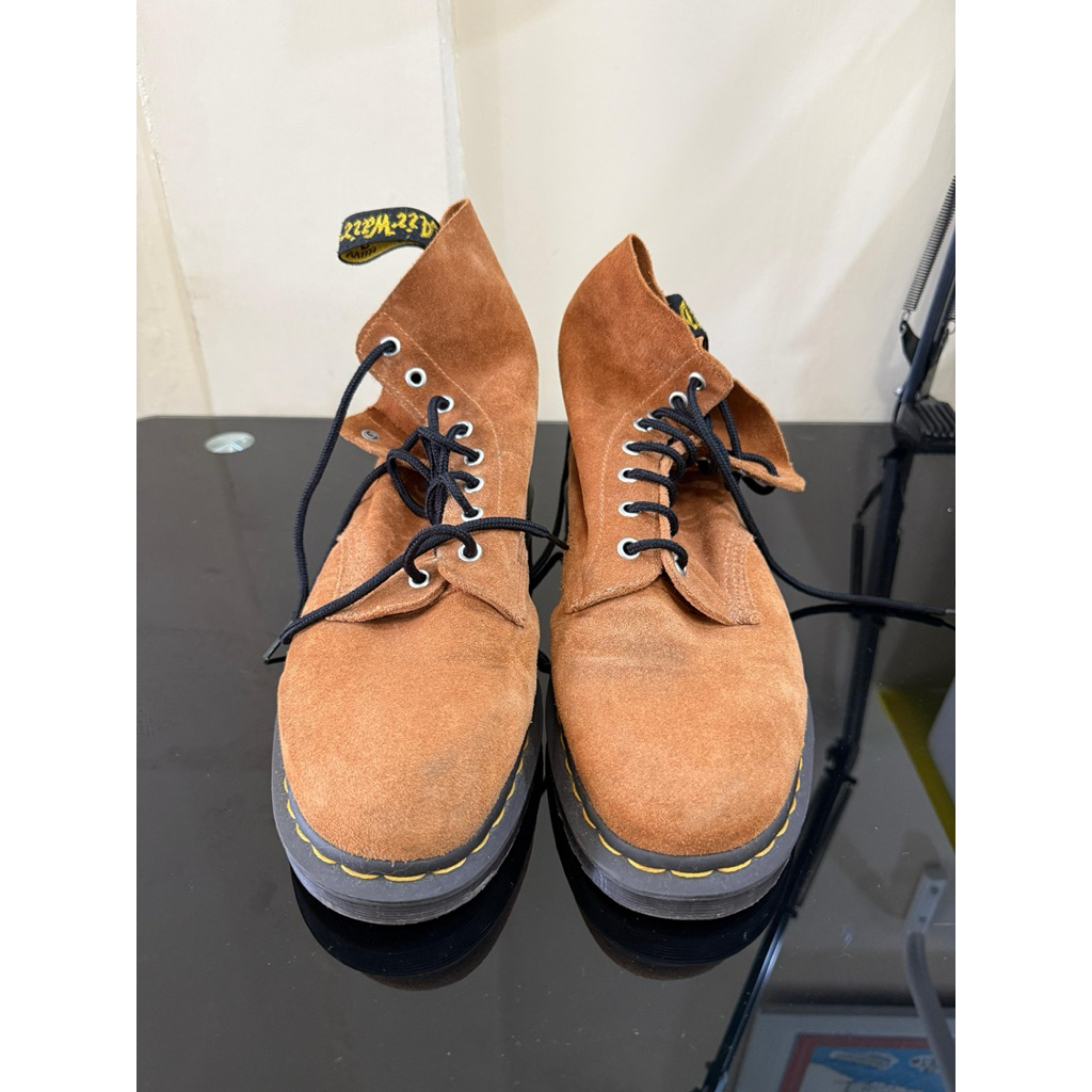 Dr Martens 1460 Pascal Suede Ankle Boots Sz 45 (Preloved)