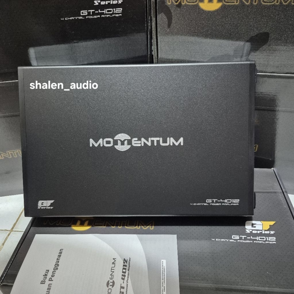 Power Amplifier 4 Channel Momentum GT-4012. Power 4 Channel Audio Mobil