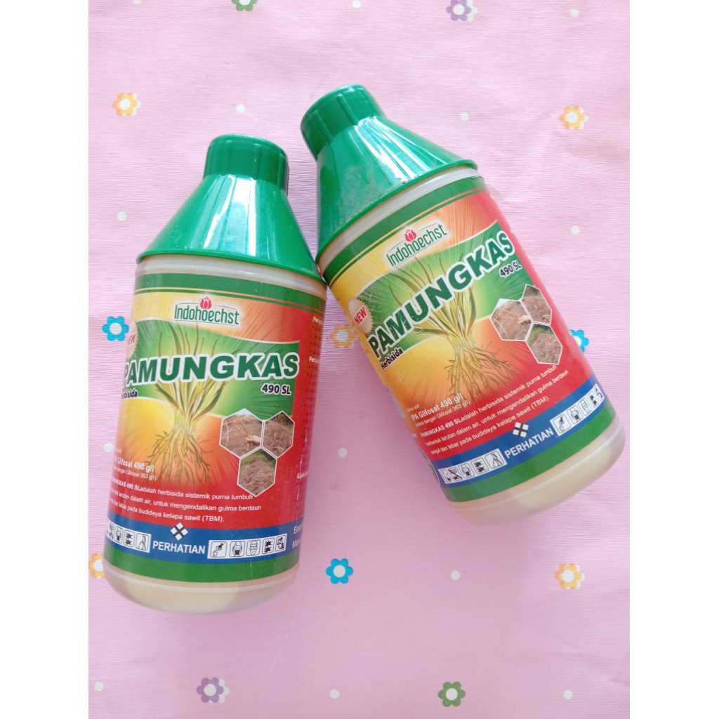 TERMURAH | Herbisida PAMUNGKAS 490SL 1 Liter - Efektif, Praktis, Tahan Hujan