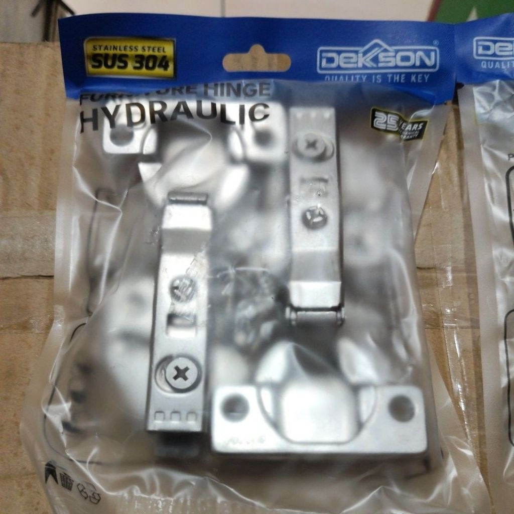 engsel sendok dekson full overlay lurus / pasang