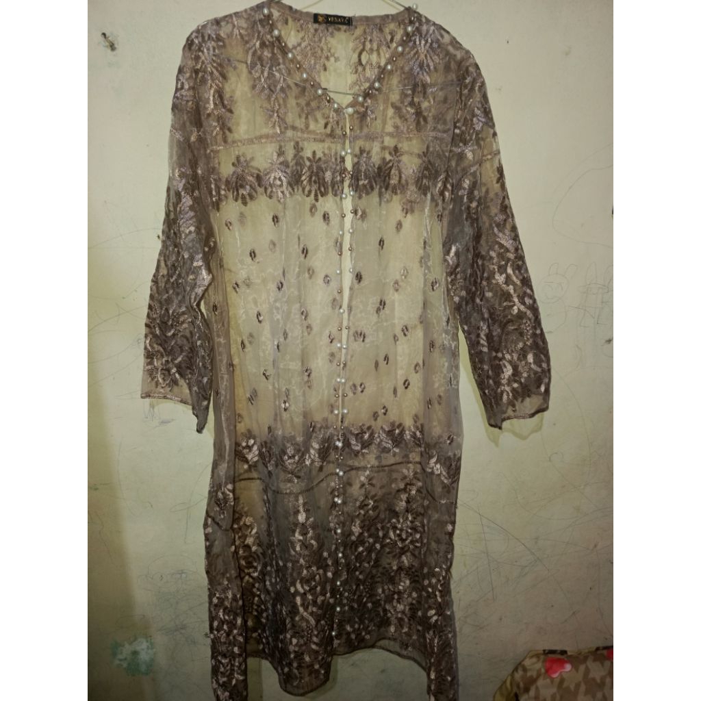 PL TUNIK BERUKAT MIX ORGANZA PAYET