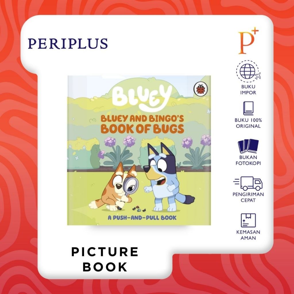 Bluey: Bluey and Bingo's Book of Bugs - 9780241780497