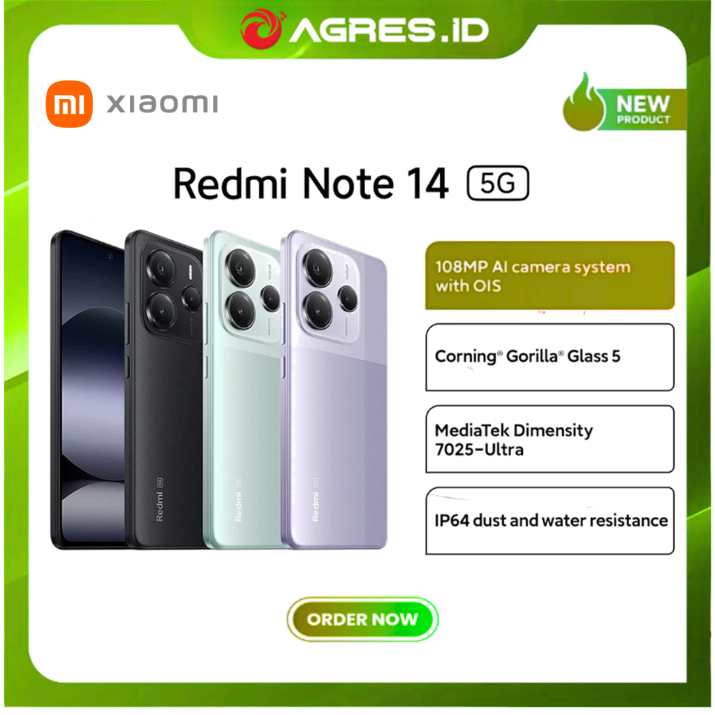 XIAOMI REDMI NOTE 14 5G 12GB 512GB MIDNIGHT BLACK