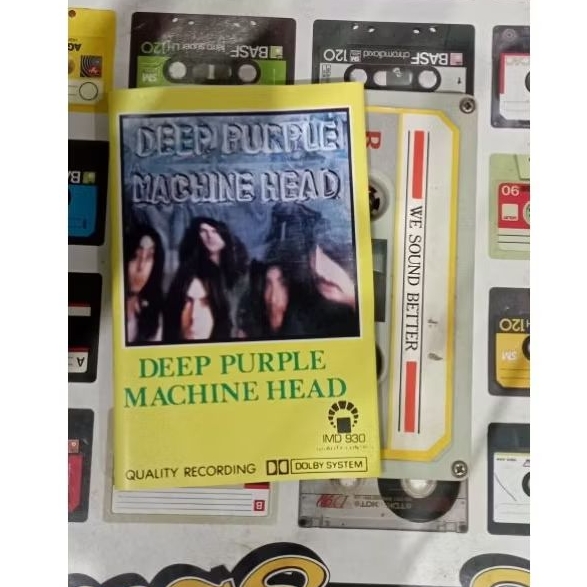 kaset deep purple albume machine head