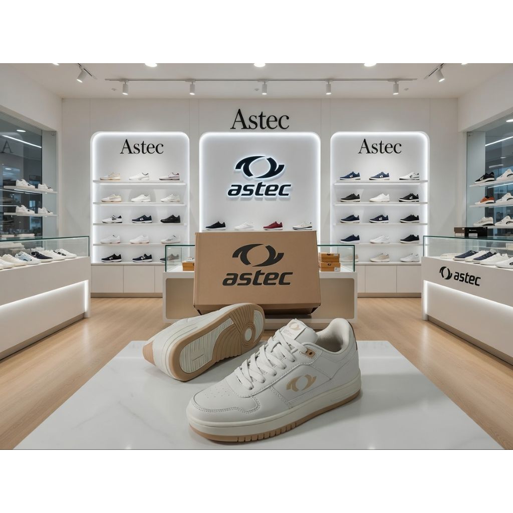 sepatu casual pria astec original asli astec ori