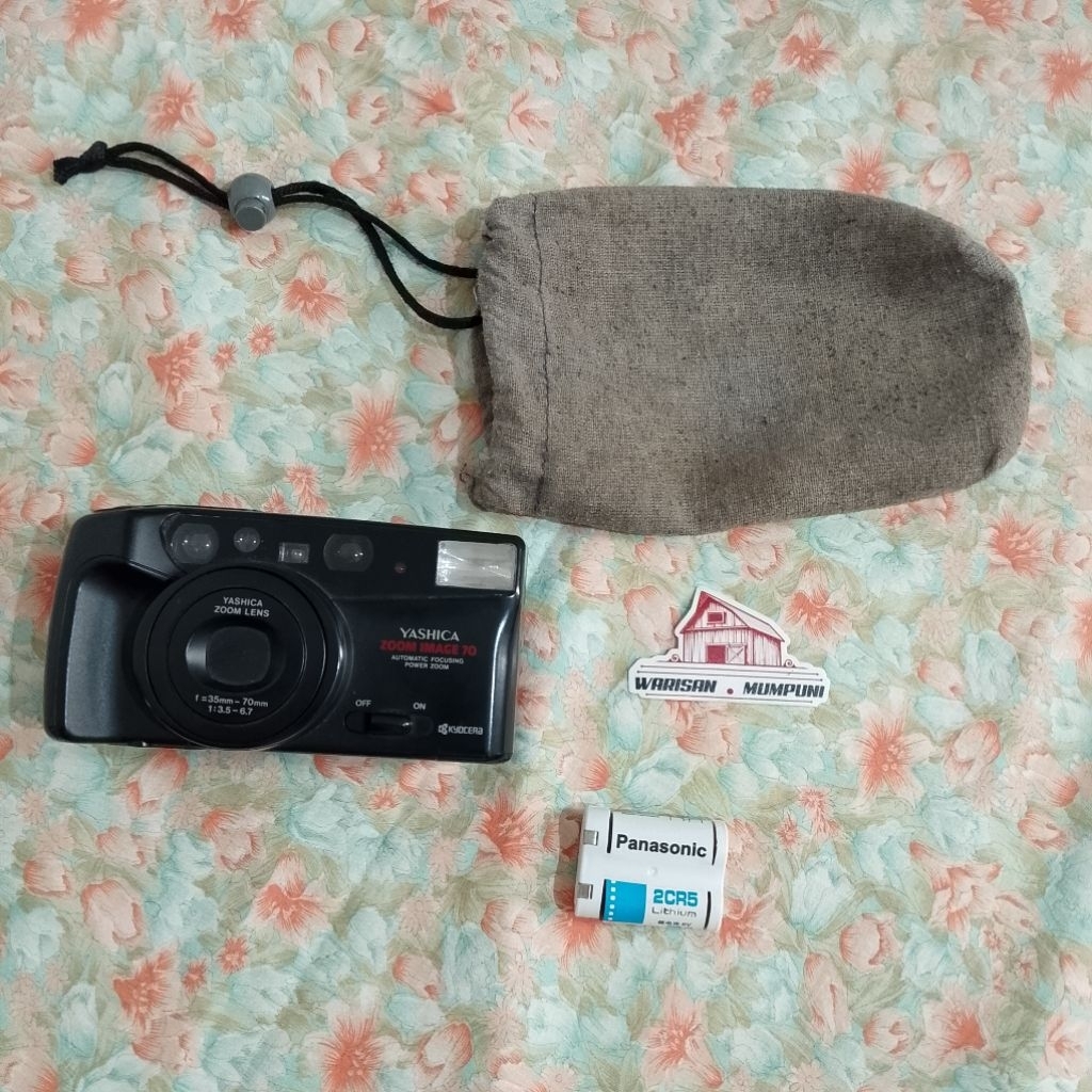 KAMERA ANALOG KYOCERA YASHIKA ZOOM IMAGE 70