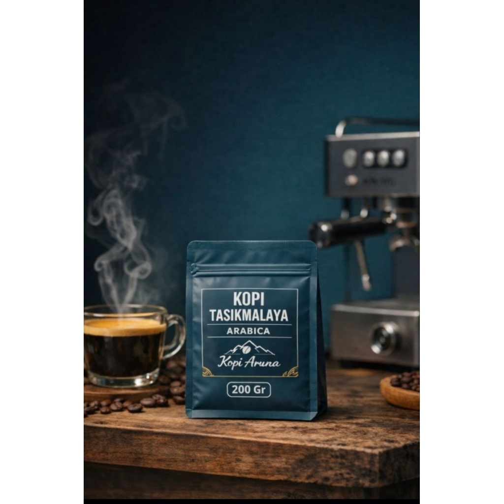 Kopi Arabika Tasikmalaya 200 Gr espresso base | Aruna Kopi