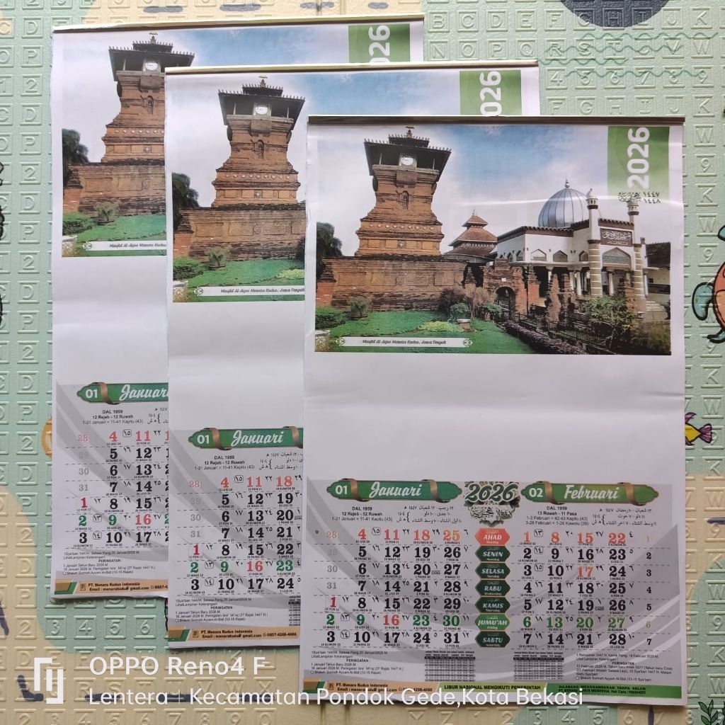 KALENDER DWI BULAN ALMANAK MENARA KUDUS 2026
