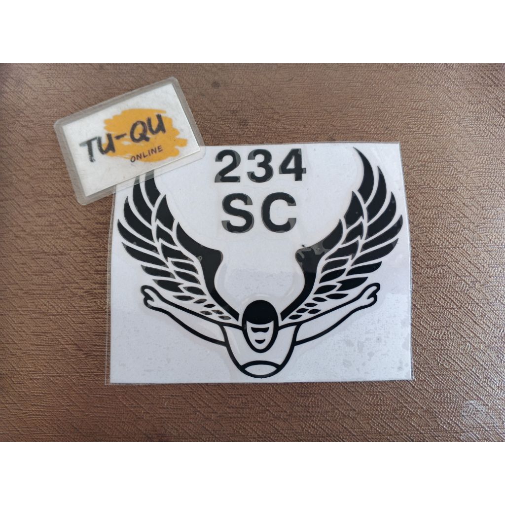 Sticker cutting 234 sc