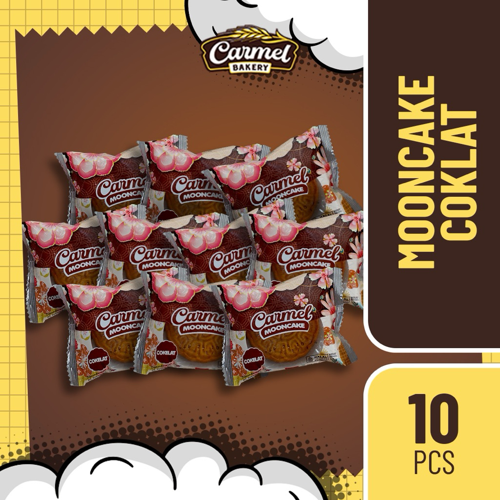 PAKET HEMAT Mooncake Carmel Premium - Halal (Isi 10)