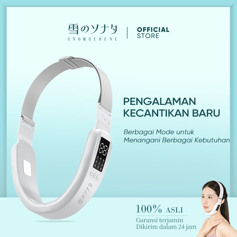 Snow-Serene Alat Simetris Untuk Wajah/Penirus Wajah/Face Electric/Pemijat Wajah/Alat Pijat Wajah.