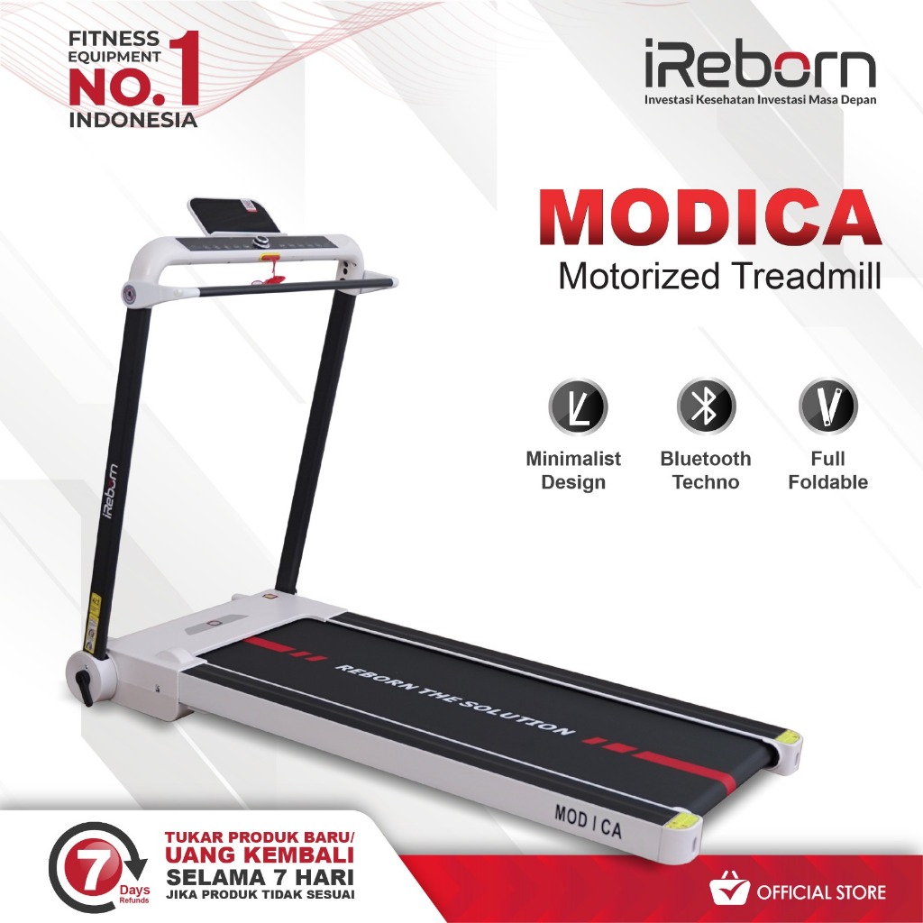 iReborn - Alat Fitness Treadmill Elektrik Modica (Official Shop)
