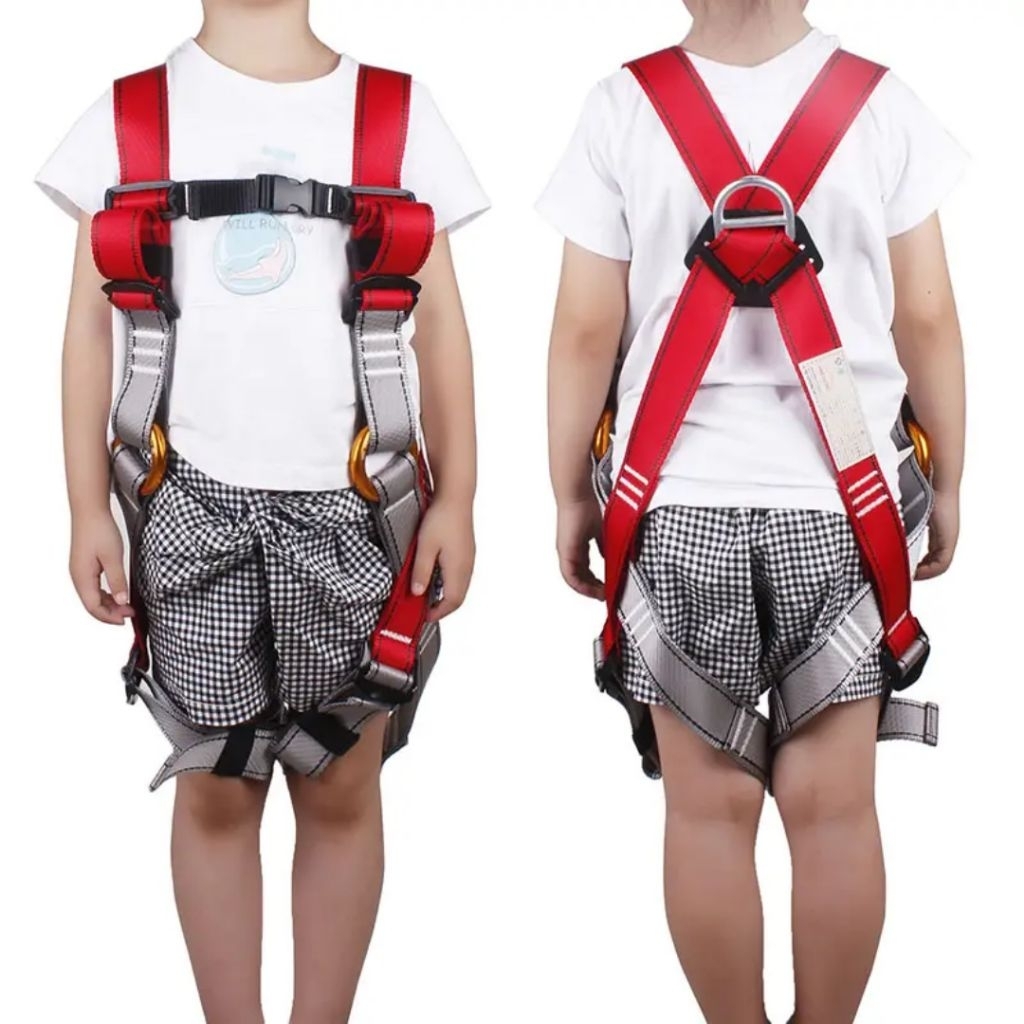 REICIO Fullbidy Harness Anak Safety Belt Panjat Climbing Adventure Park