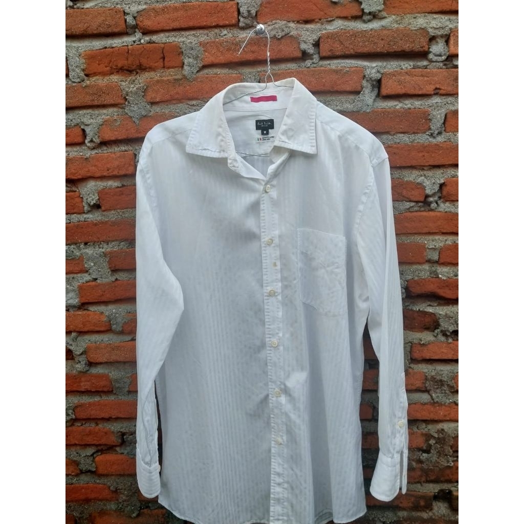 kemeja putih paul smith london