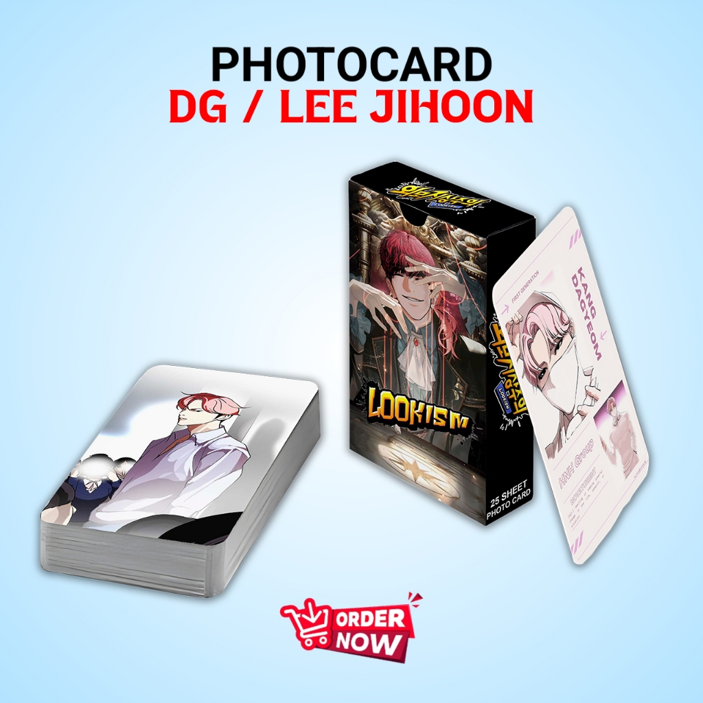PHOTOCARD SET DG LEE JIHOON MANHWA LOOKISM PREMIUM 1 PACK LIMITED EDITION