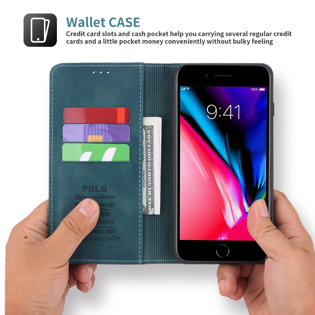 HUAWEI P30 PRO P30 LITE  P40 PRO p50 PRO  Wallet Leather Case Cover Dompet POLA