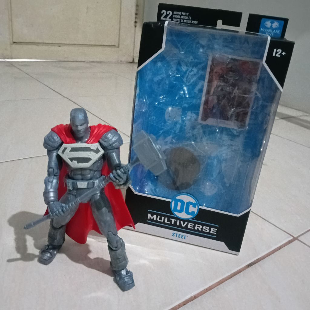 DC McFarlane Superman Steel