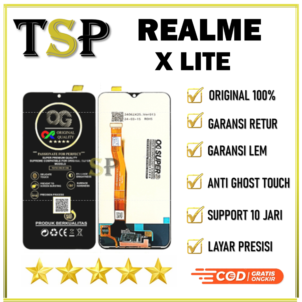 【Original 100%】LCD REALME X LITE LCD ORIGINAL 100%