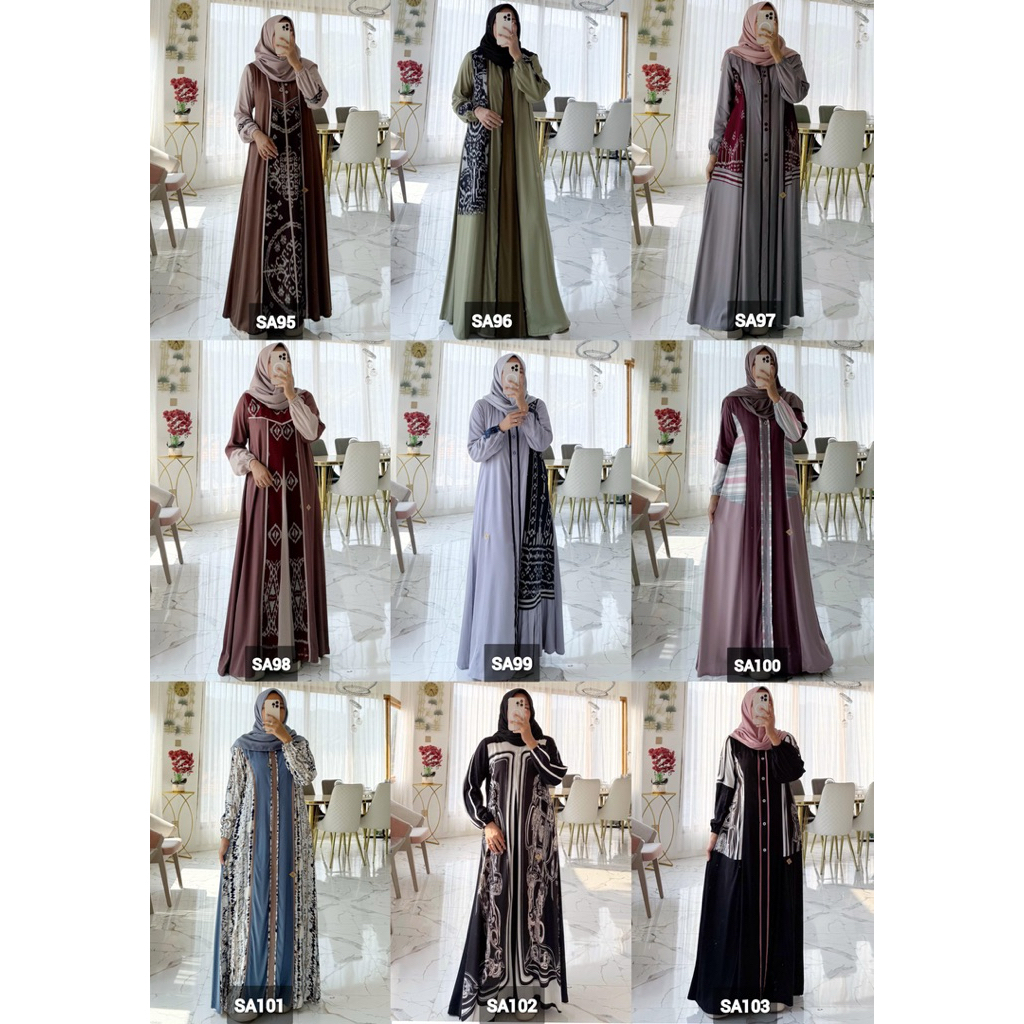 DRESS ORI SHOPIA ALMAAS OKTOBER SERIES TERBARU