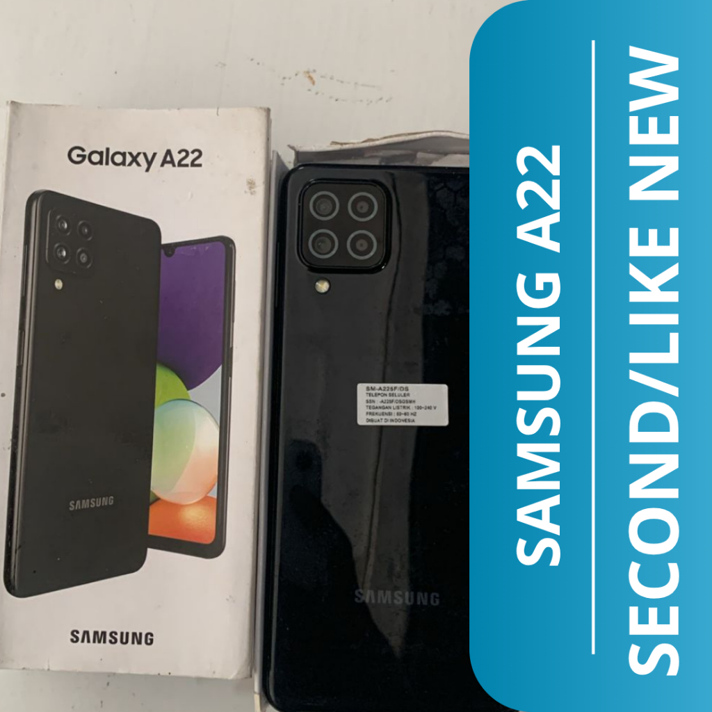 HP SECOND SAMSUNG A22 6/128GB/ SAMSUNG A22 HP SECOND