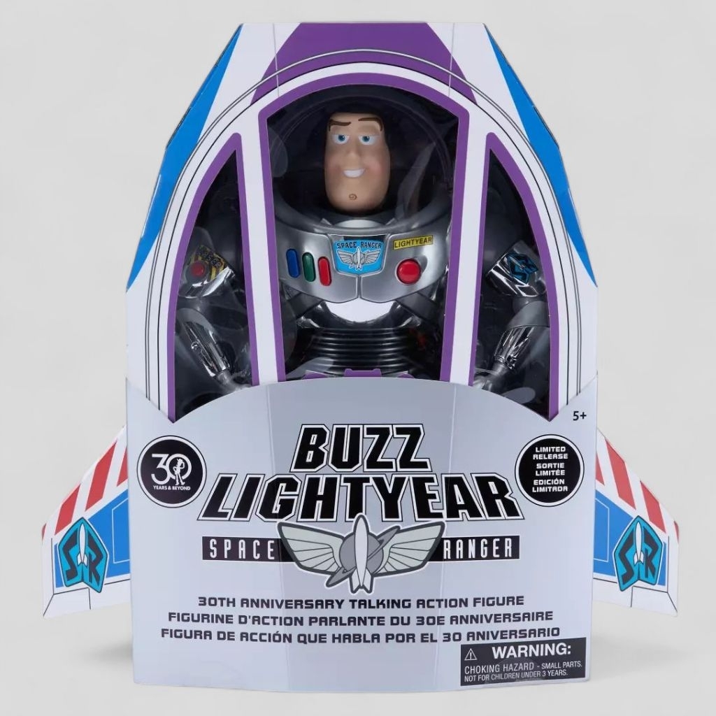 [PRE-ORDER]: BUZZ LIGHTYEAR 30TH ANNIVERSARY TALKING ACTION FIGURE