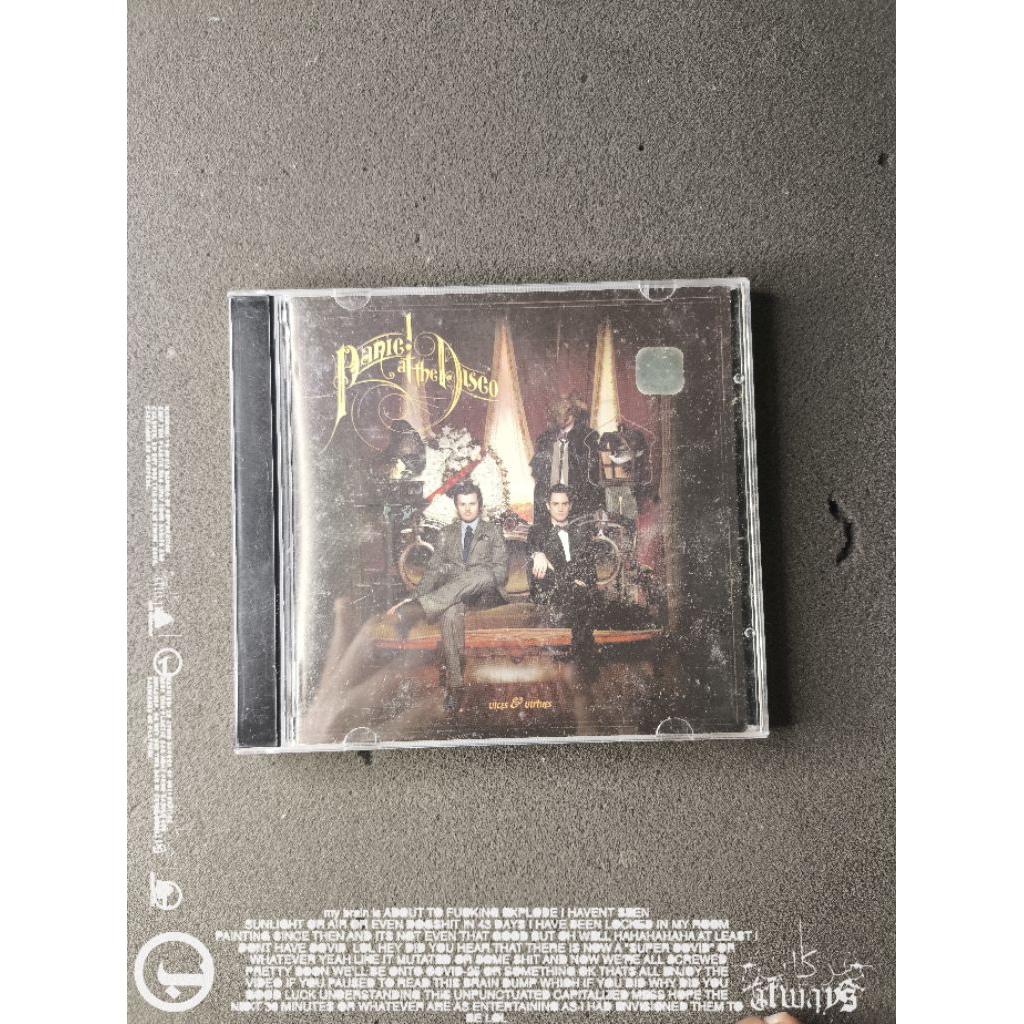 CD Panic At The Disco – Vices & Virtues